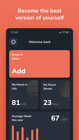 Game screenshot Mood‏ - Guided Journaling mod apk