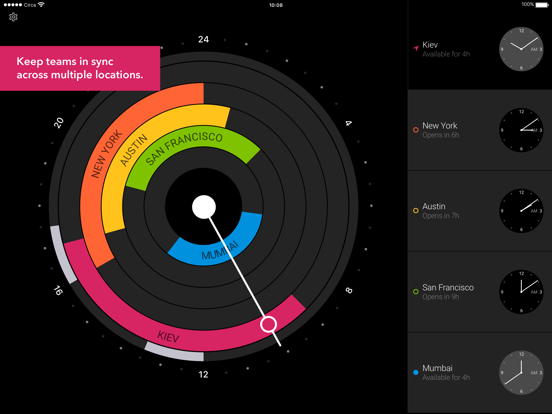 Screenshot #4 pour Circa³ – Time Zone Converter