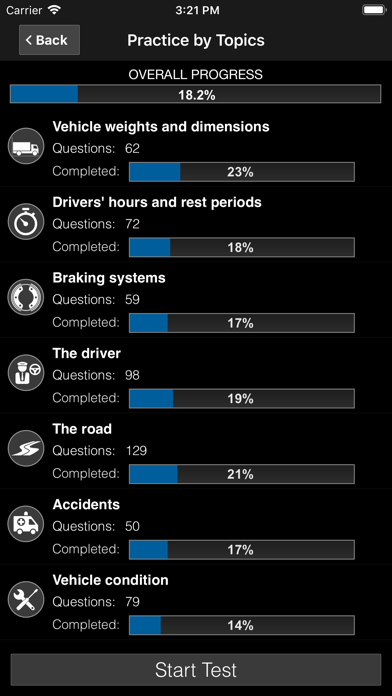 LGV Theory Test Kit 2023 Screenshot