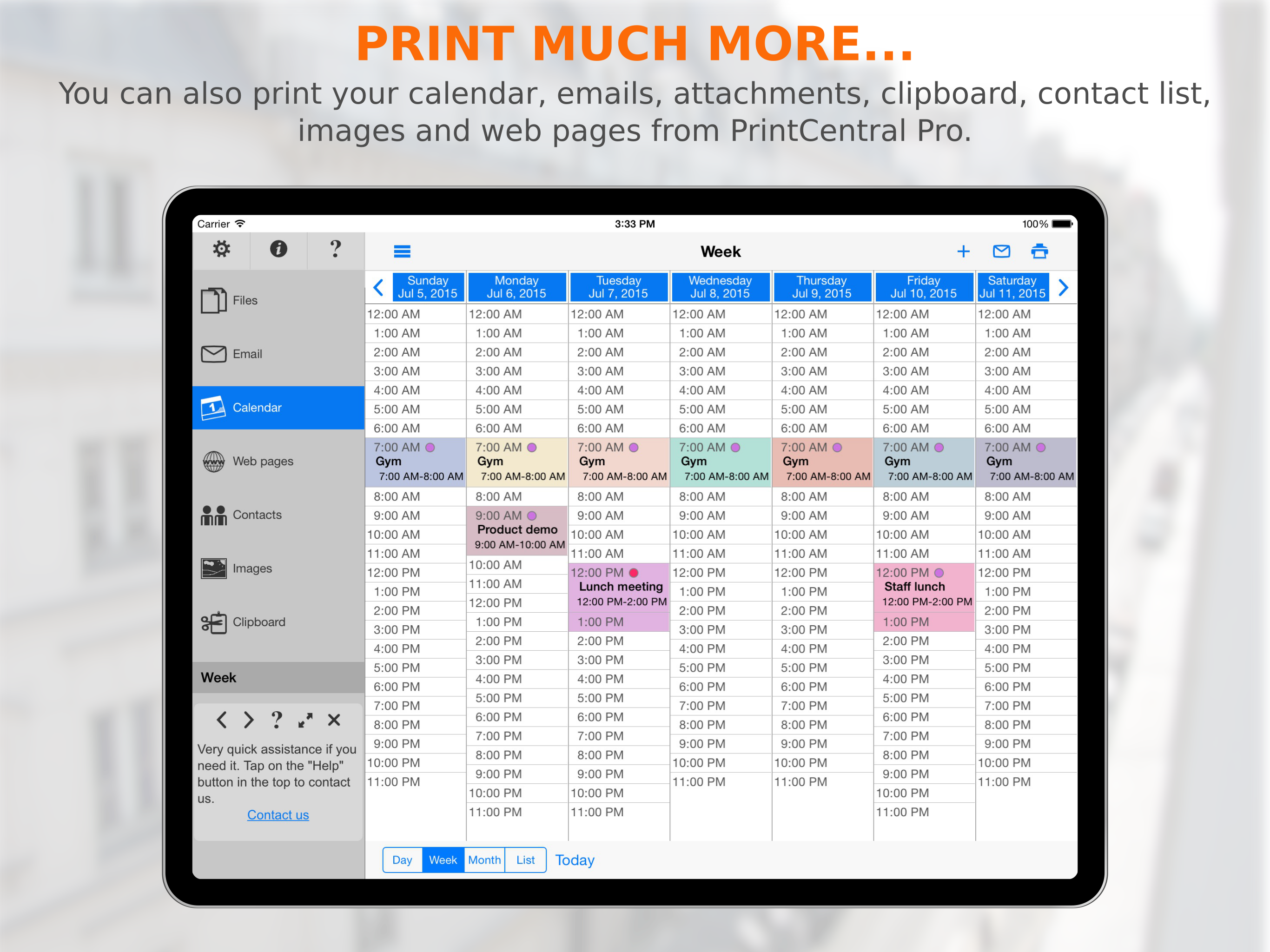 PrintCentral Pro screenshot 8
