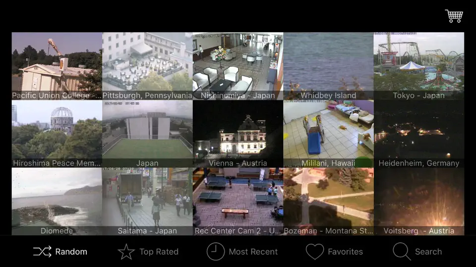 Captura de pantalla de ISpy Cameras (Ad Supported) en iPhone 1
