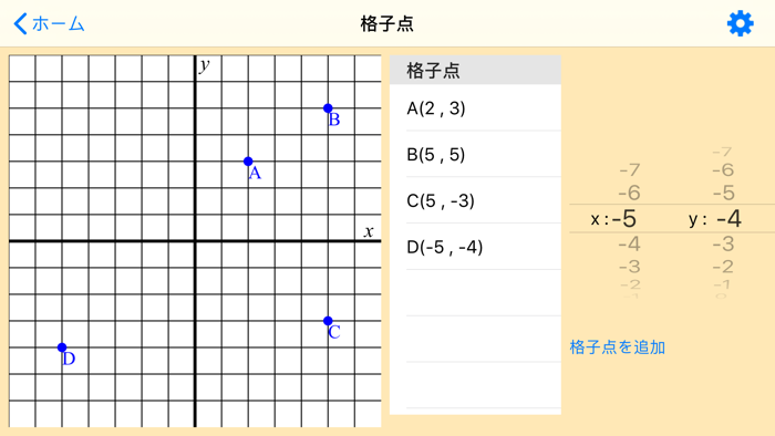 中学数学グラフ