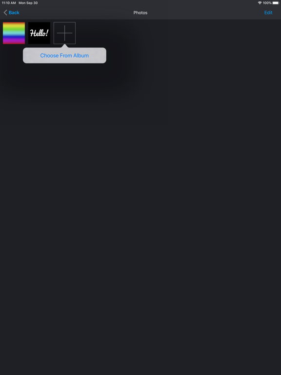 UniColor Light iPad screenshot 8 - Photo & Video app