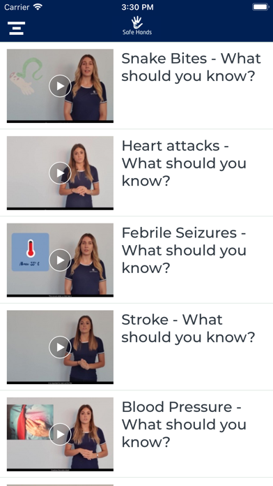 Screenshot #3 pour Safe Hands - First Aid