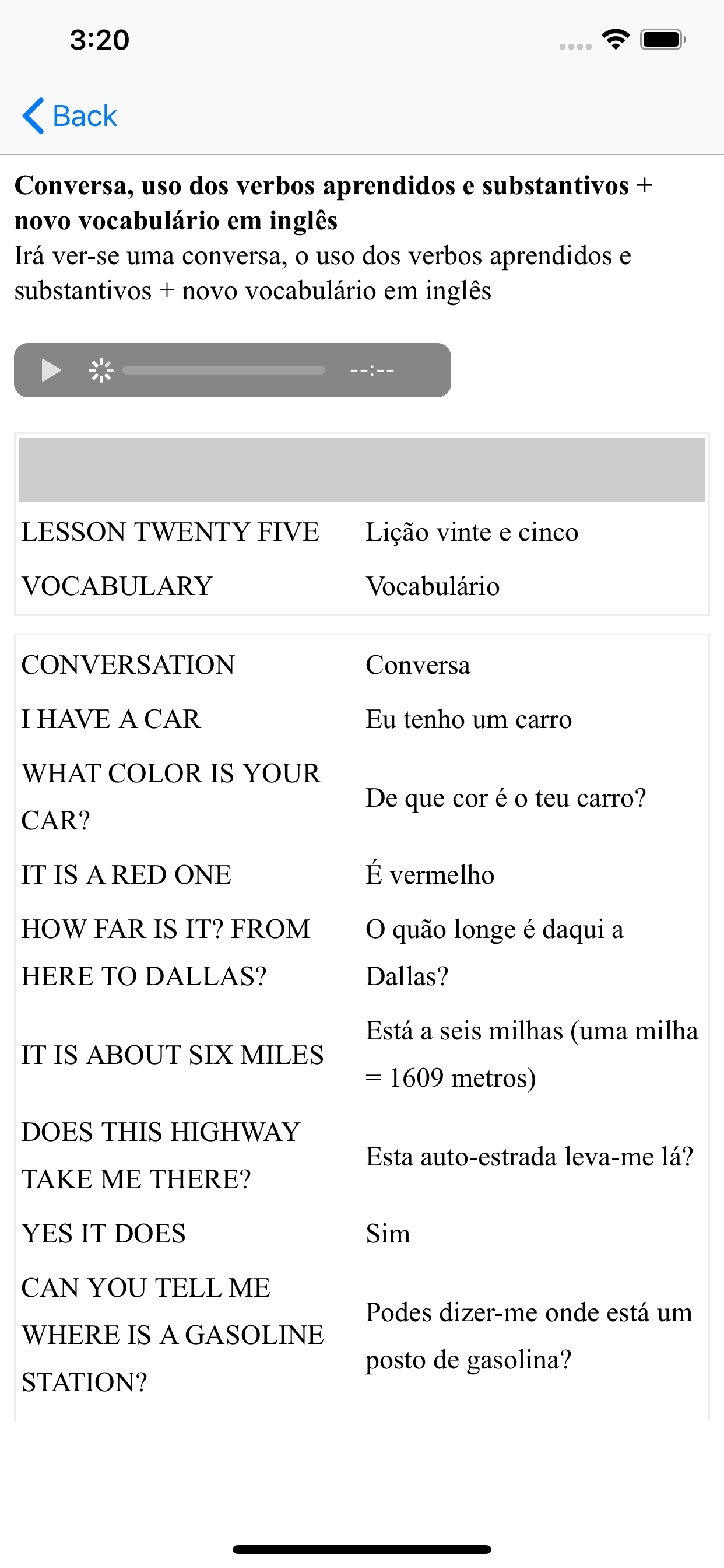 Curso De Inglês screenshot 4