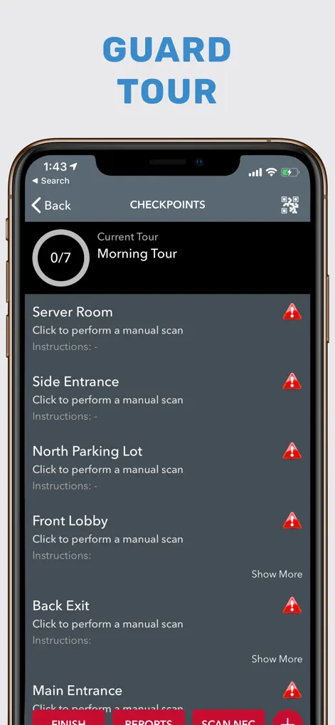 TrackTik Guard Tour - Business App | MWM