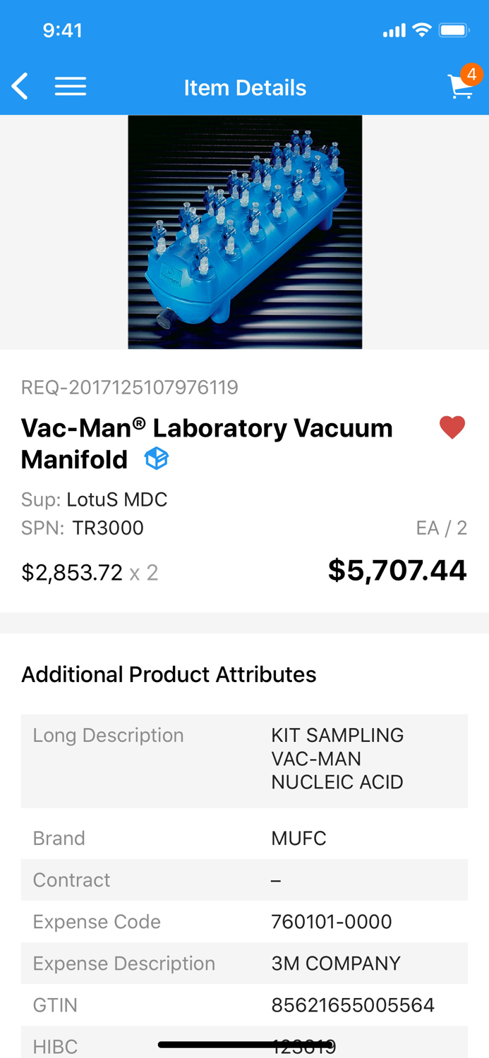 GHX Procure Requisition