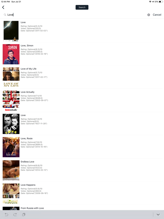 Tea TV Movies & Theater Finder iPad screenshot 4 - Entertainment app