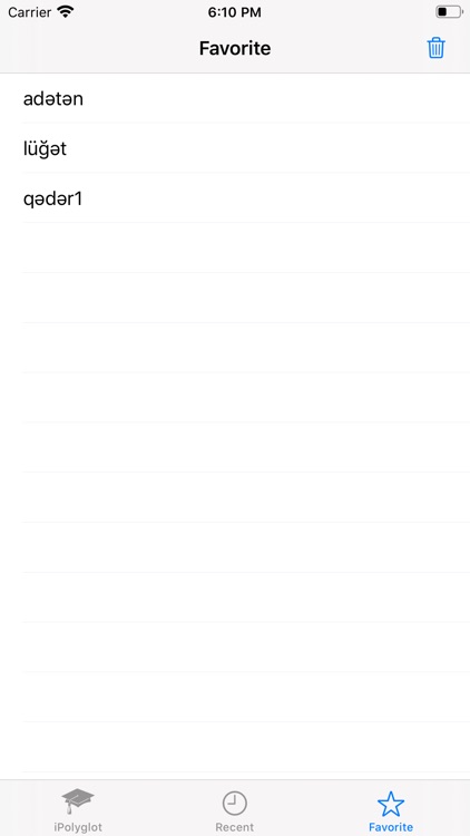 iPolyglot Azerbaijani