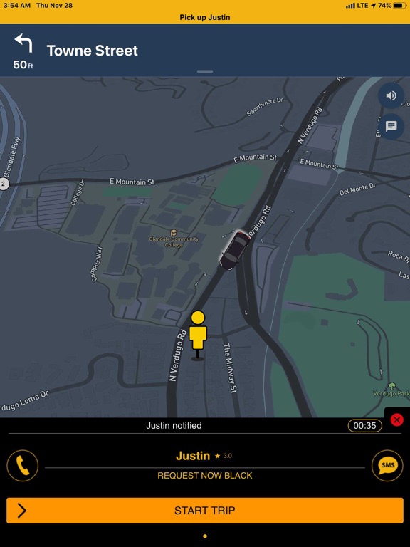 Cablr Driver iPad screenshot 6 - Business app