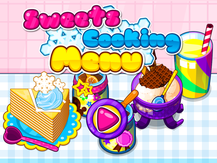 Sweets Cooking Menu-Girl Game