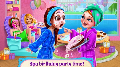 Spa Birthday Party - Nails, Hair, Dress Up & Cake Screenshot 1