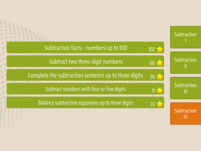 Math Shot Subtraction
