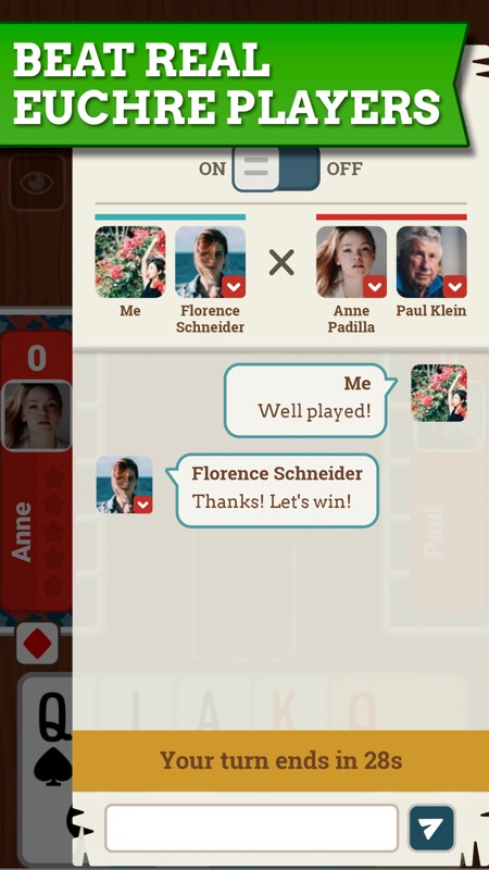 Euchre: Classic Card Game screenshot 4