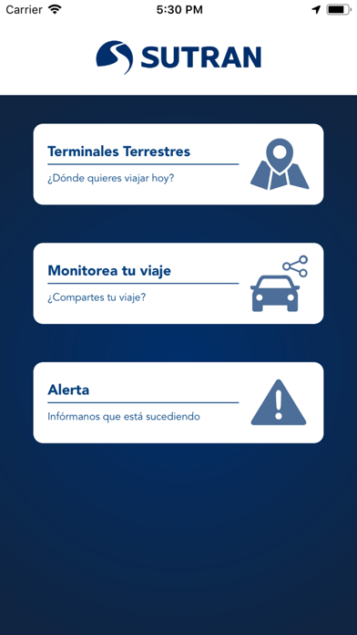 Viaje Seguro Sutran screenshot 2