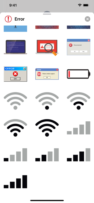 Error Message Stickers(圖2)-速報App