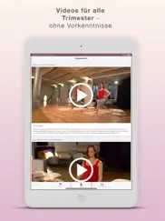 schwangerschaftsyoga workouts айпад изображения 3