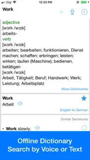german translator offline iphone screenshot 3
