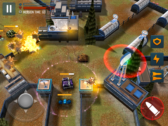 Screenshot #5 pour Tank Battle Heroes: PvP Brawls