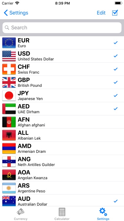 Currency - Exchange Rates