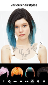 Poster: add stickers to photos screenshot