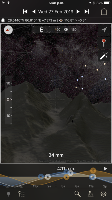 Photographer's Ephemeris 3D Screenshot