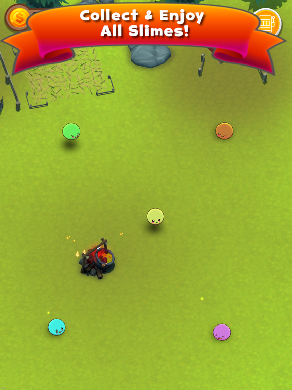 Idle Slimes: King of Slot Game iPad screenshot