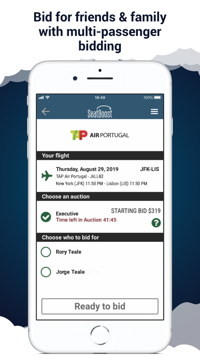 SeatBoost Screenshot 3 - AppWisp.com SeatBoost Screenshot 3 - AppWisp.com