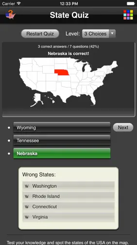 State Quiz screenshot 2