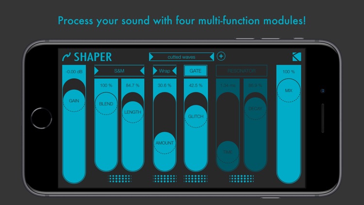 Shaper : smart audio destroyer