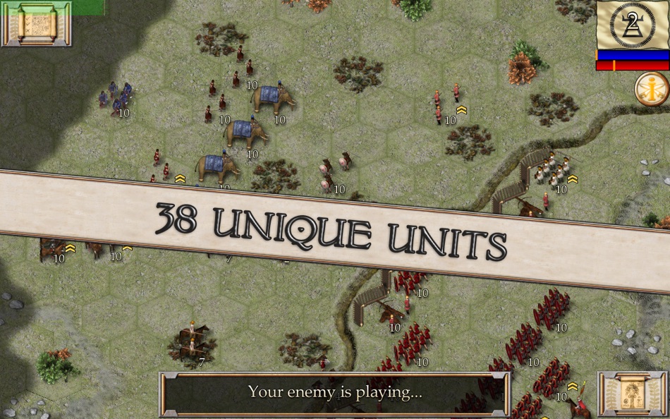 #1. Ancient Battle: Hannibal (macOS) 由: Hunted Cow Studios Ltd.