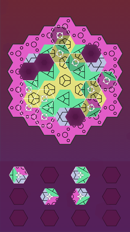 #8. Aurora Hex - Pattern Puzzles (iOS) 由: Final Game Studio
