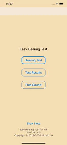 Game screenshot Easy Hearing Test mod apk