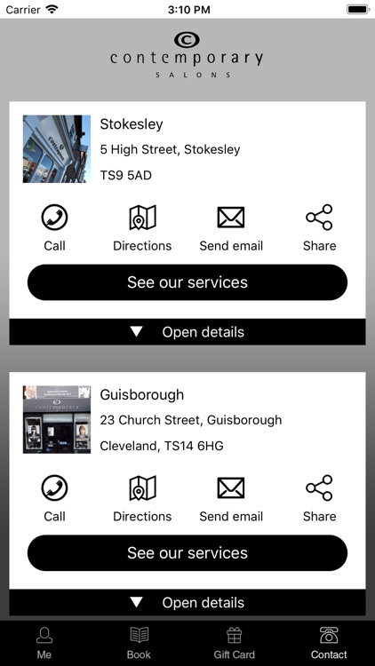 Contemporary Hair Salons screenshot-4