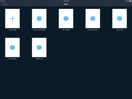 Atlas – GPX Lezer iPad app afbeelding 4