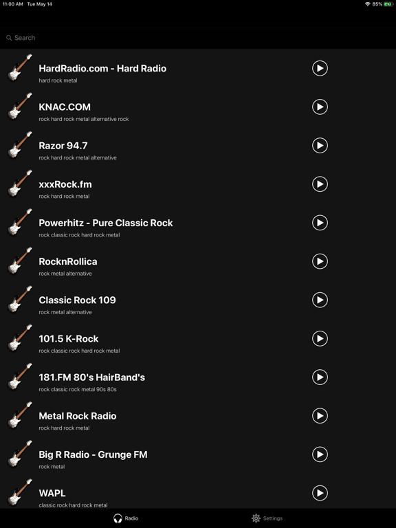 Screenshot #4 pour Metal Music App