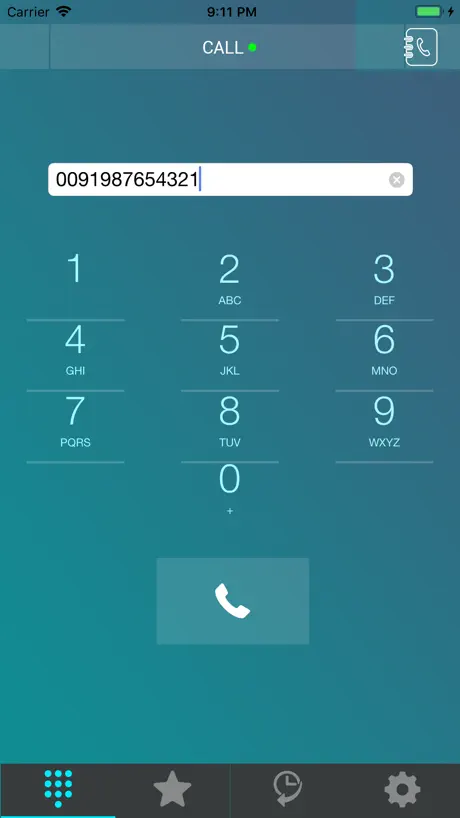 Hello Card Dialer