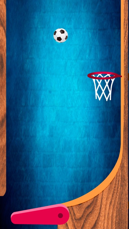 Flipper shot hoop basket games