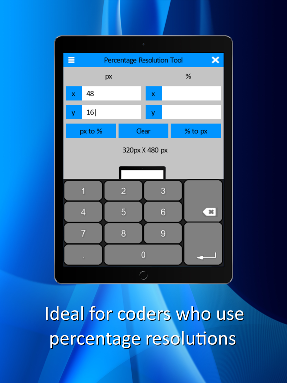 Percentage Resolution Toolのおすすめ画像2
