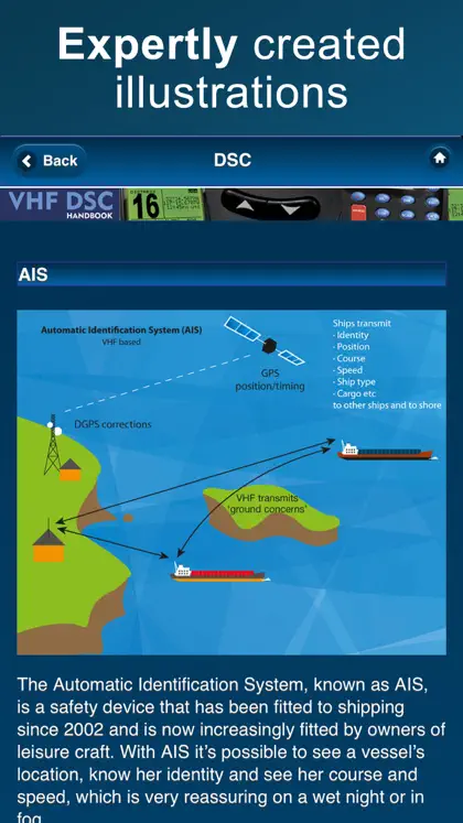 VHF DSC Radio ekran görüntüsü 3 / 5
