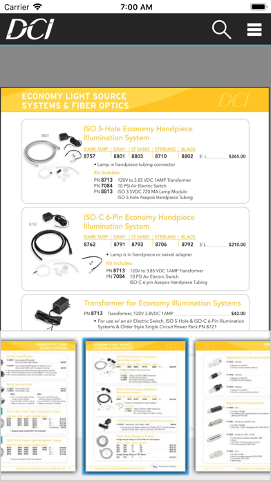 DCI Dental iPhone screenshot 5 - Shopping app