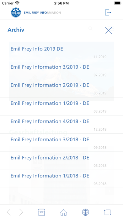App screenshot