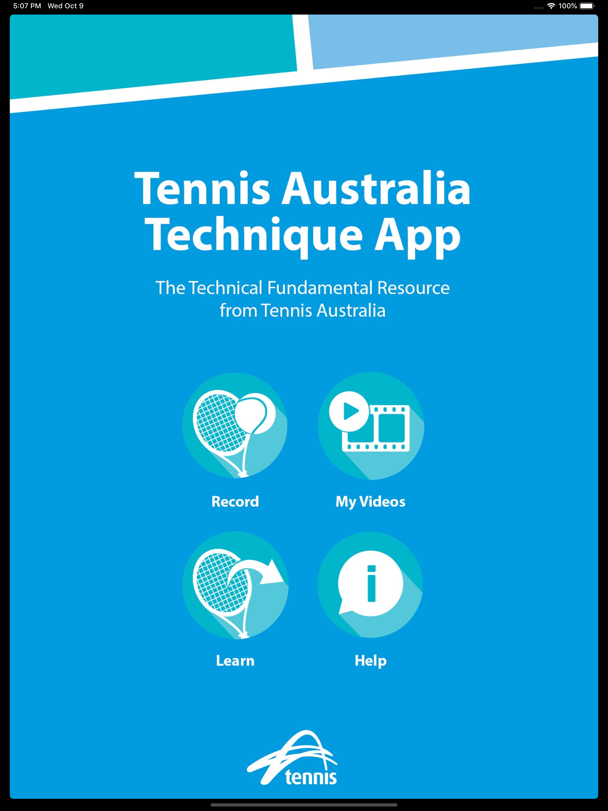 Tennis Australia Technique