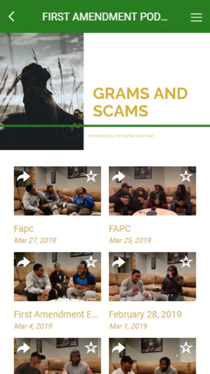 GRAMS AND SCAMS