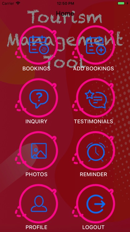 Tourism Management Tool