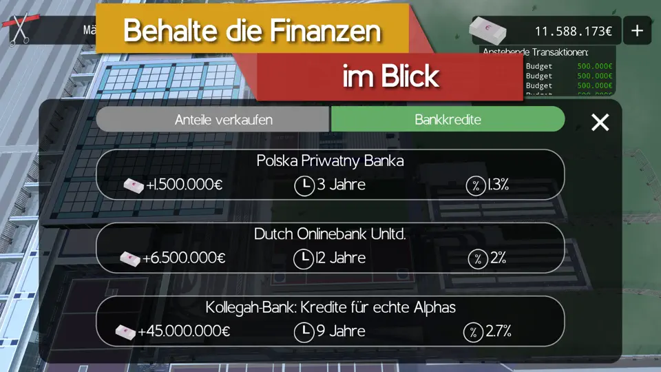 Screenshot von BER Bausimulator auf dem iPhone 5