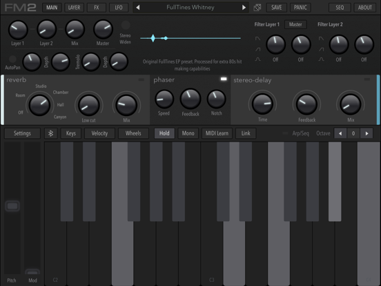 Screenshot #5 pour AudioKit FM Player 2: DX Synth