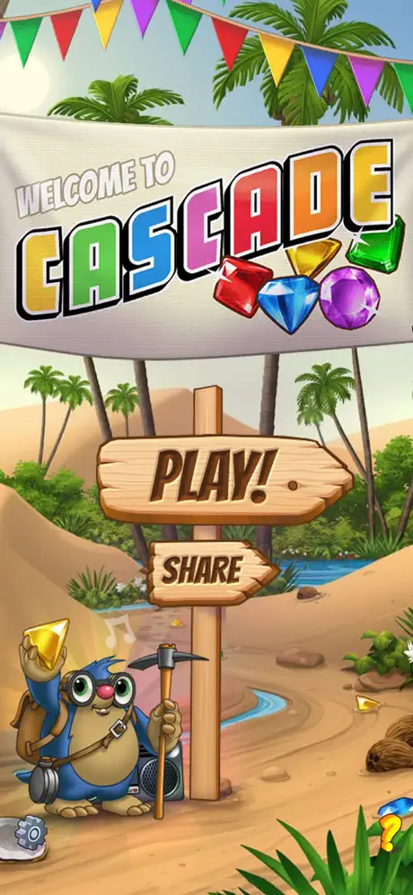 Cascade Gem Matching Adventure