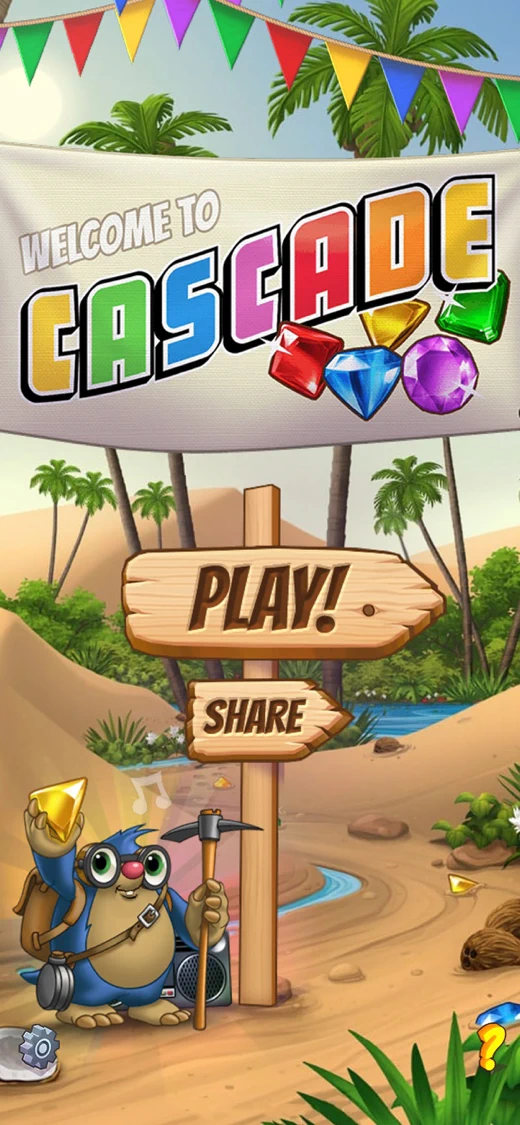 Cascade Gem & Jewel Adventure search result