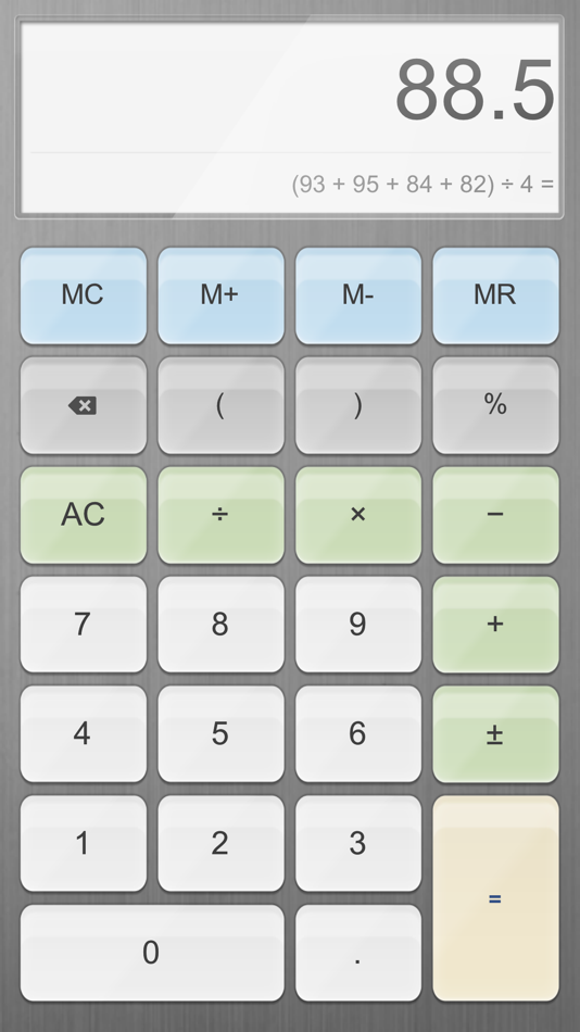 #4. Calculator! (iOS) By: 7th Gear